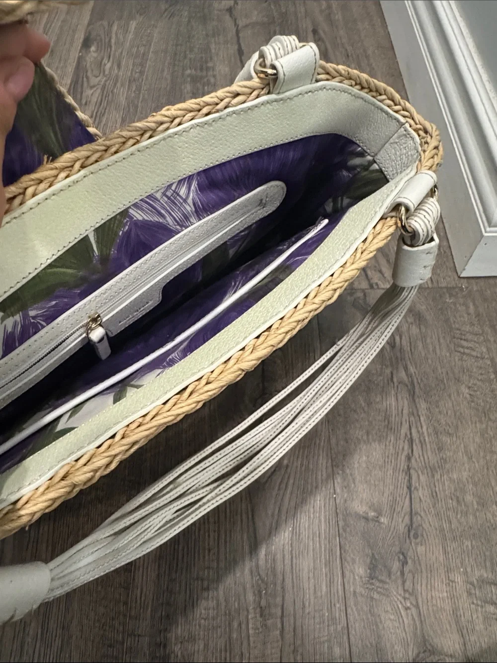 Kate spade Darlington Jackie straw bag